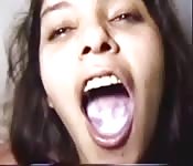 Beautiful teens swallow cum