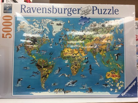 Asian map puzzle