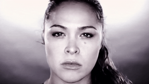 Ronda rousey cleave gagged real