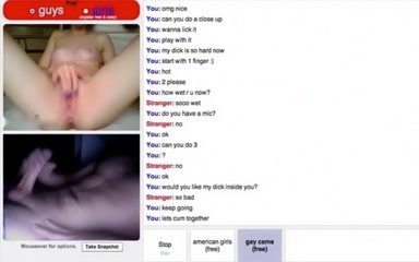 Omegle sexy indian girl cums from