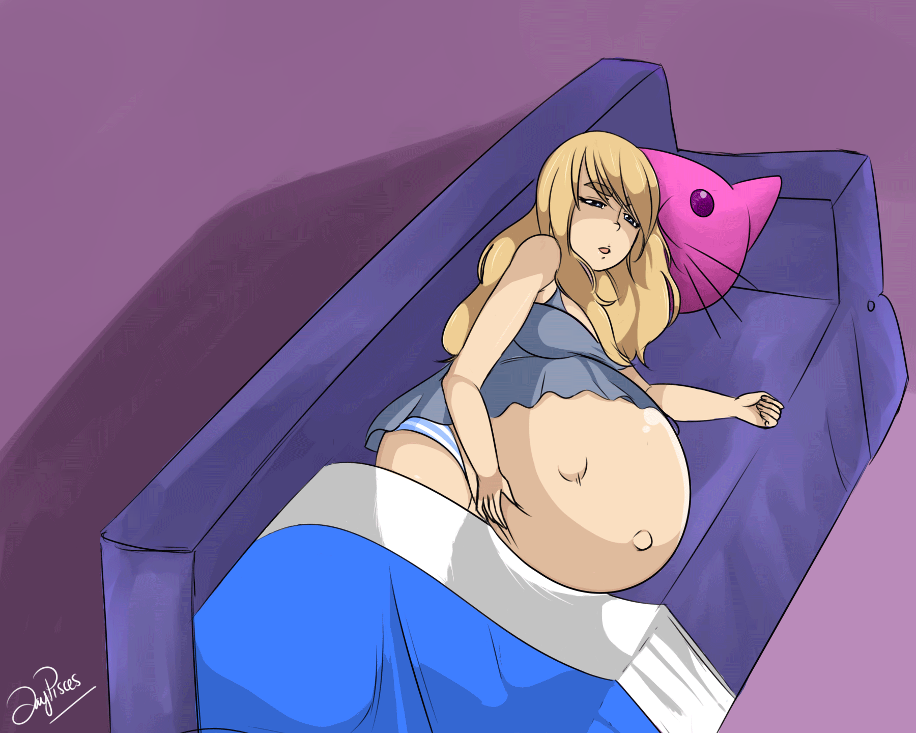 Rhubarb reccomend sexy girl inflates belly