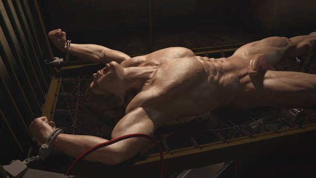 Gosling reccomend electro torture bedspring muscle tortured balls
