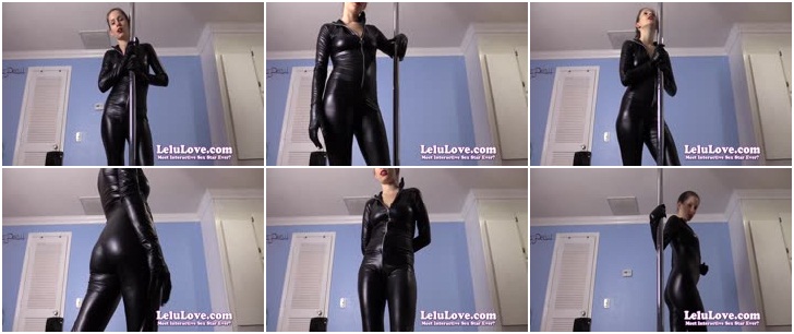 best of Dominating latex financially leather boots catsuit