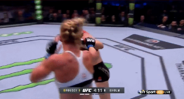 Ronda rousey gets rekt holly holm