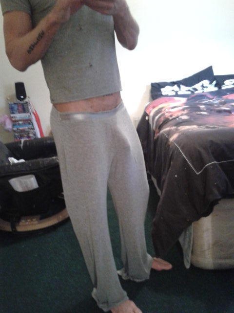 Fuse reccomend grey sweatpants huge cock