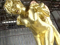 The P. reccomend japanese teen gold paint gets fucked