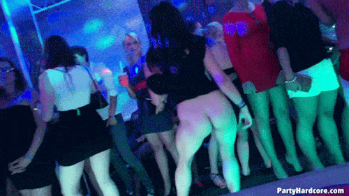 Lights O. reccomend girls dancing house party with upskirt