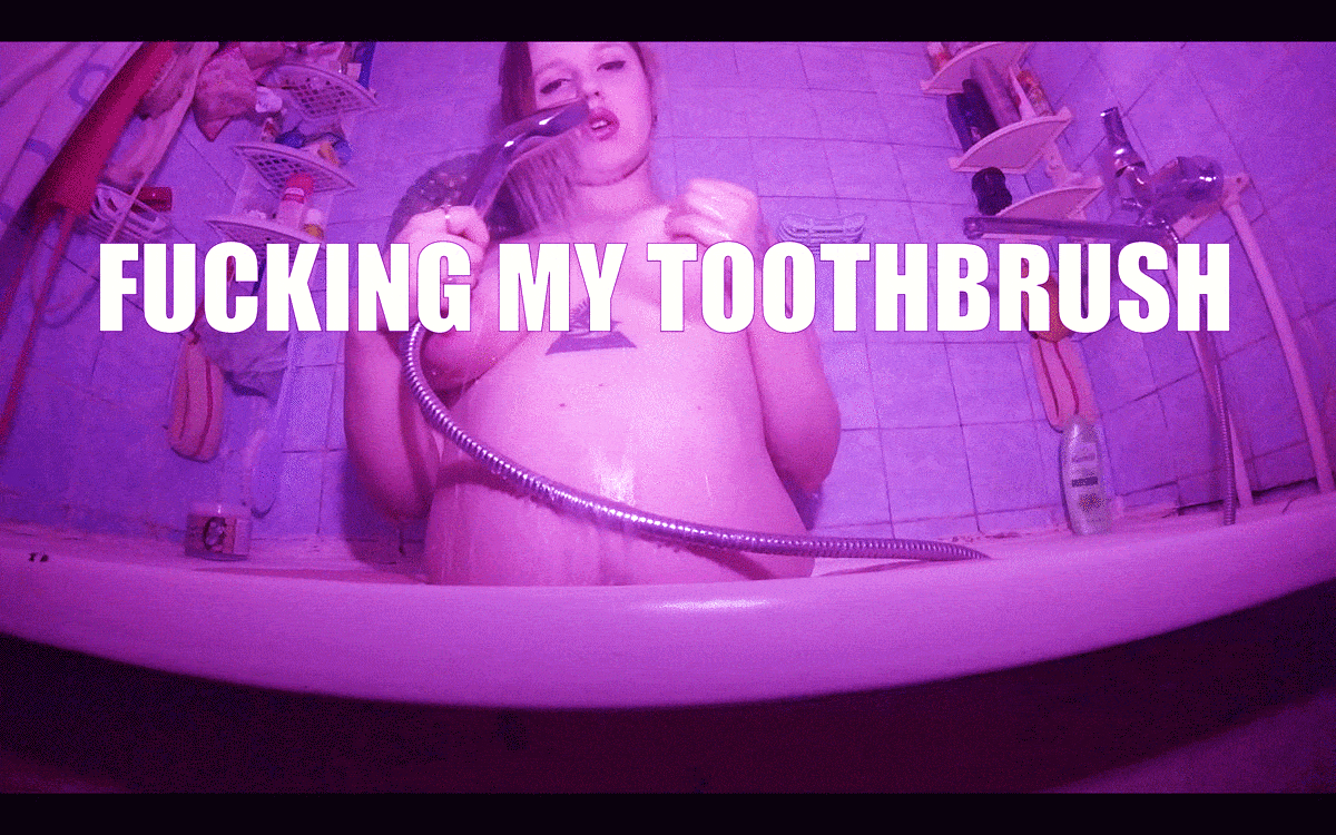 best of Blowjob tooth messy brush story cleaning