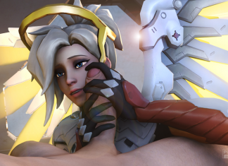 best of Blowjob gives selfie while brigitte mercy