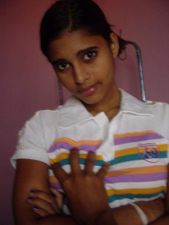 Teen Sri Lankan School Girl.