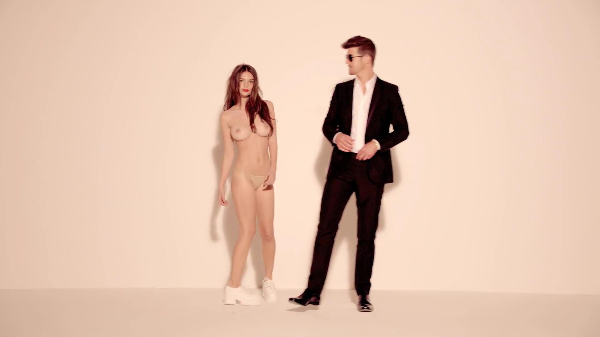 best of Unrated blurred robin thicke lines pharrell