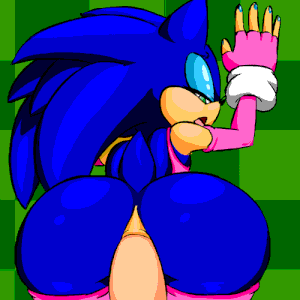 Sonic sucking huge cock fan image