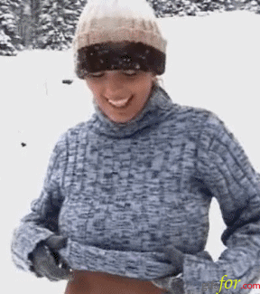 best of Makes snow amature anal