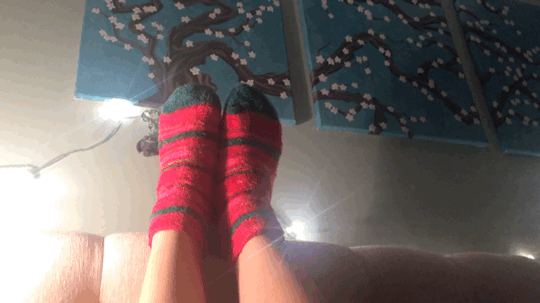 best of Teen with fuzzy socks anal fuck