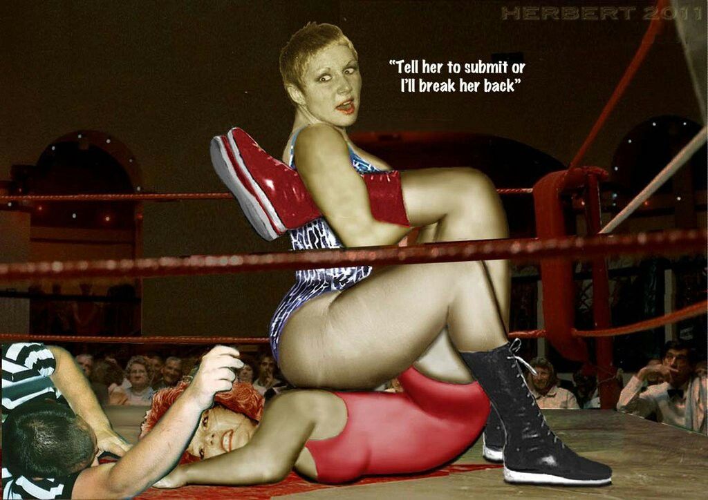 best of Girlz boston crab wrestling extreme