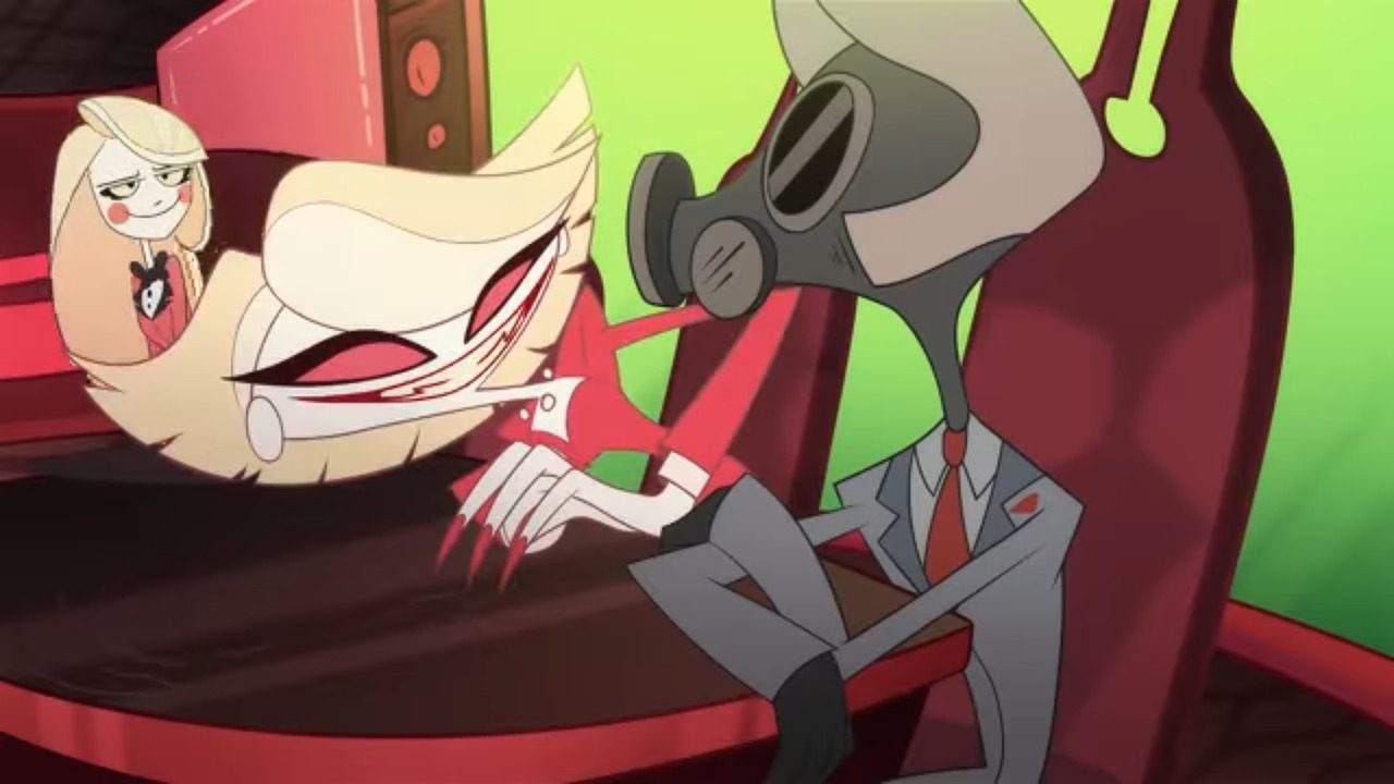 Starburst reccomend charlie from hazbin hotel getting completely