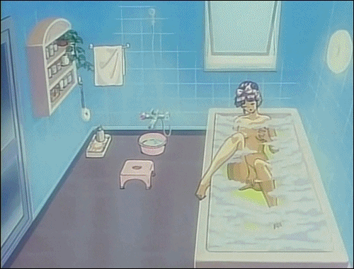 Underwater bathtub masturbation