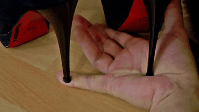 Winger reccomend heels trampling hands