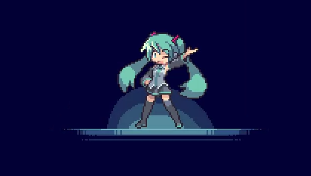 Hatsune miku knight time