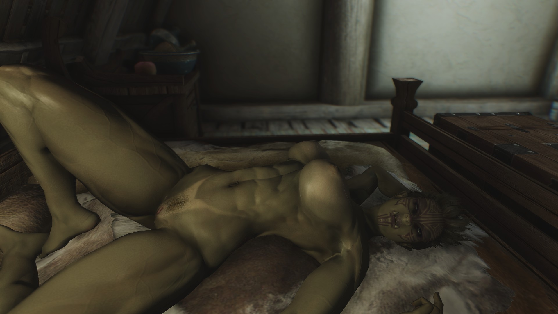 Skyrim troll fuck look belly pussy