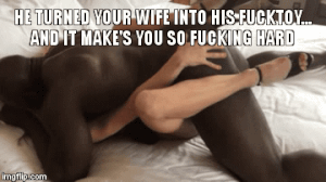 Mastadon reccomend slut wife gets used black cock