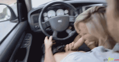 Stroking while driving