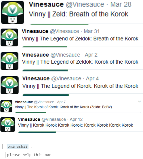 Navigator reccomend vinesauce vinny best sketches from game